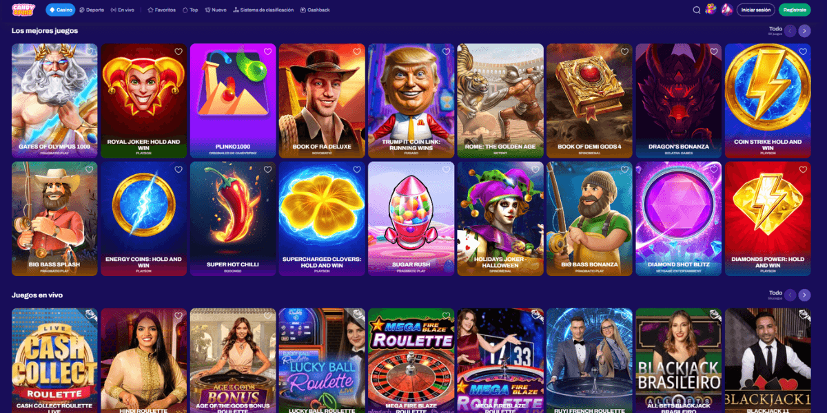 banner CandySpinz Casino